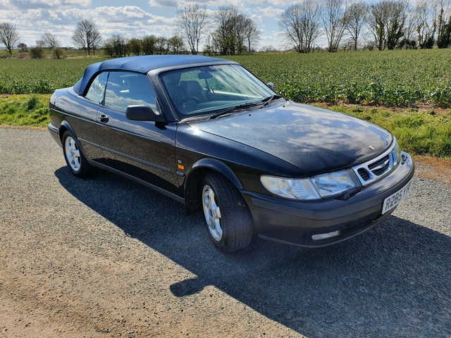 Saab 9-3 convertible 2.3 turbo SE 1997 New MOT