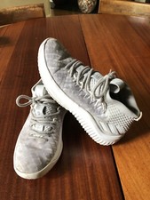 Adidas Damian Lillard Dame 4 YKWTII 779001 Basketball Sneakers Sz 7 Gray White