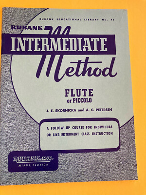Rubank Intermediate Method for Flute or Piccolo