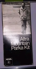 Vintage Altra Mountain Parka Kit Rust Colorway Extra Small Jacket Making Fabric