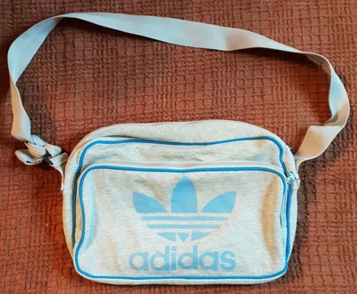 adidas schultertasche grau