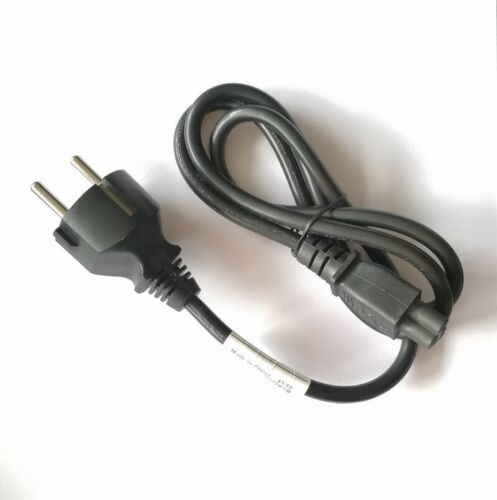 Cable de alimentación de CA para computadora portátil europea de 3 pies 3 clavijas de la UE para Dell IBM Compaq Lenovo HP - Imagen 1 de 4