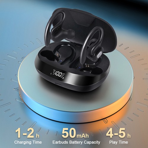 Auricolari Bluetooth 5.3 In Ear Auricolari Wireless TWS Cuffie Sportive con Microfono - Foto 4 di 21