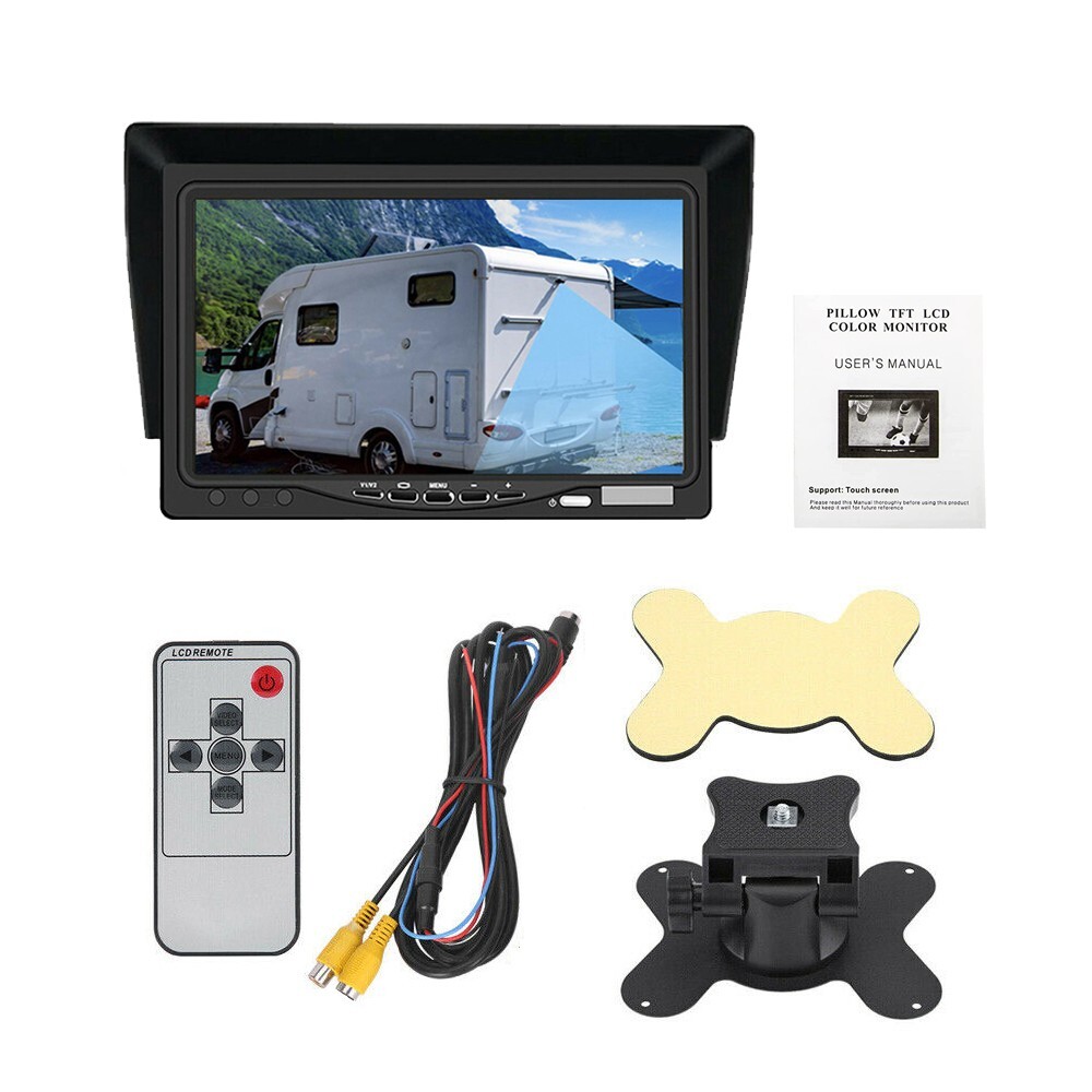 12V-24V 7 Pouces TFT LCD Moniteur Couleur HD Pour CaméRa De Recul