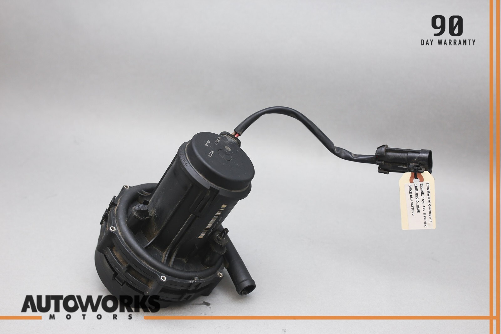 04-08 Maserati Quattroporte M139 Secondary Air Injection Smog Pump OEM