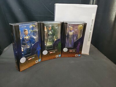 New Sealed Eternals lot of 3 - S.H.Figuarts Marvel - US Seller/Fast Safe Ship!