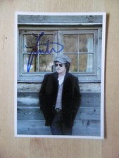 Zucchero autograph signed 13x18 cm picture