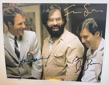 GODFATHER photos (2) signed by AL PACINO & FRANCIS FORD COPPOLA mafia mob