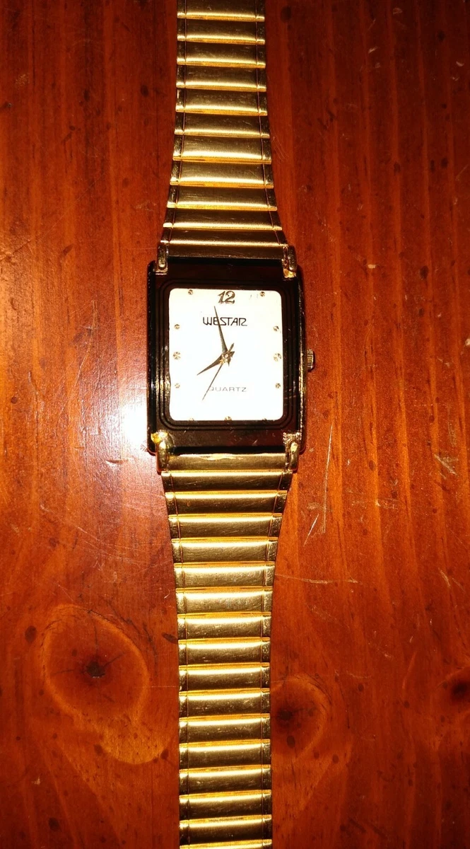 Beautiful WestStar 18k electroplated Swiss Quartz Watch