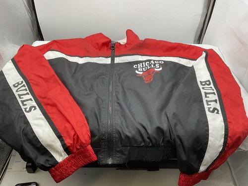 RARA GIACCA A VENTO VINTAGE ANNI 90 ULTRA GAME CHICAGO BULLS NYLON TAGLIA 2XL - Foto 2 di 8