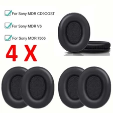 4xReplacement Ear Pads Cushion for Sony MDR-7506 MDR-V6 MDR-CD 900ST Headphones