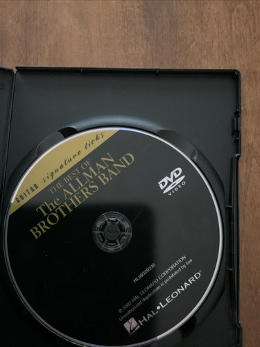 Best of the Allman Brothers Band - Signature Licks DVD, DVD NTSC,Color,Closed-ca - Picture 3 of 3