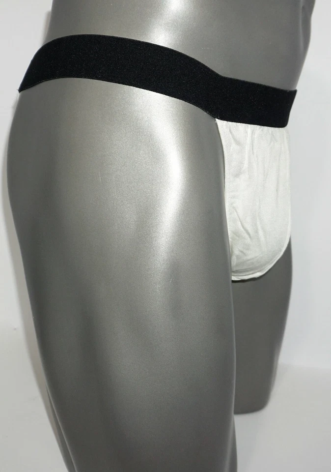 NEW MEN'S SILK Y-BACK THONG  - Image 2 of 3