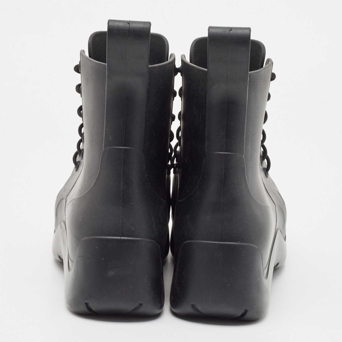 Bottega Veneta Black Rubber Lace Up Puddle Boots Size 41 | eBay Bottega Veneta Black Rubber Lace Up Puddle Boots Size 41 | eBay