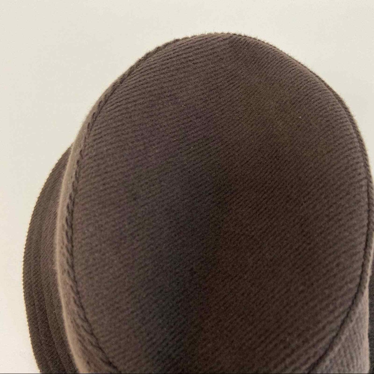 New Hat Attack Boyfriend Twill Weave Brown Fedora Lacuna | True Brown Denim Fedora | In stock! | Fawler main image 4