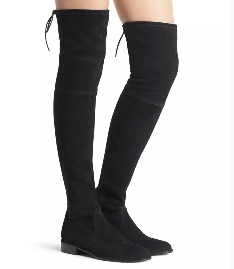 【Stuart Weitzman】 Lowland ニーハイ ブーツ (関税込み) LOWLAND in Black for Women | Stuart Weitzman®