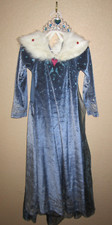 Olaf's Frozen Adventure Elsa Inspired Costume Dress Child Size 130 8  TIARA
