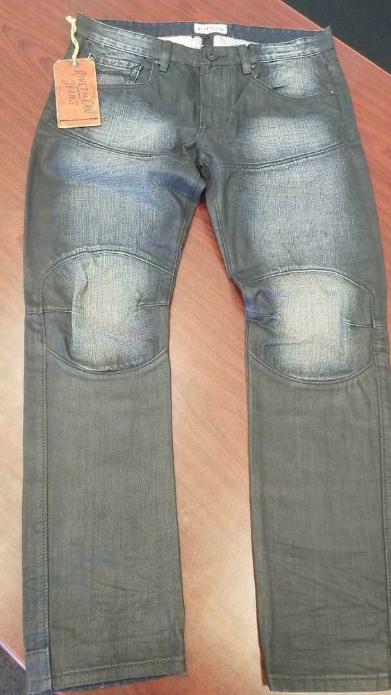 Rivet De Cru Eclipse Moto Tapered Jeans  MSRP $145.00