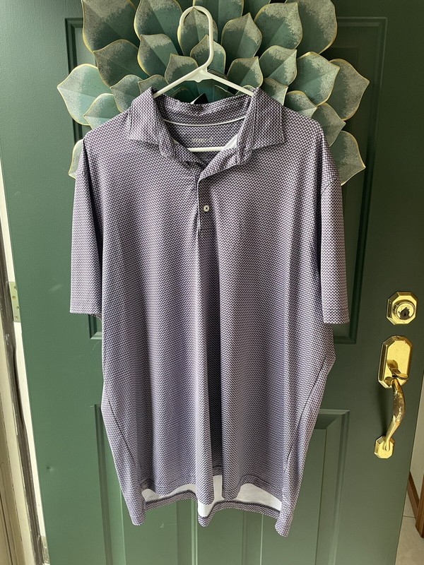 JOHNNIE-O STRETCH GOLF POLO SHIRT MEN-XL.  EUC