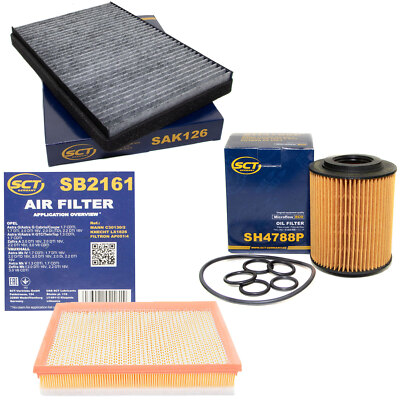 Inspektionspaket Filterset SCT für Opel Astra H 1.7 80 PS 100 PS 101 PS 110 PS 