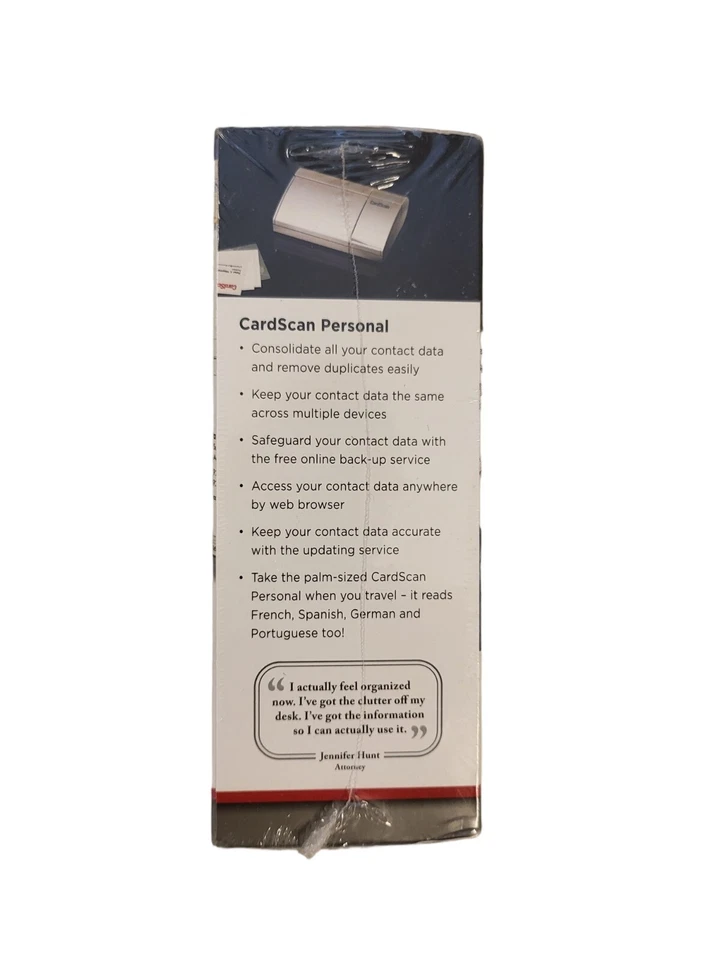 Sanford Brand CardScan Personal Pass-Through Scanner - Image 3 of 3