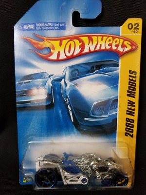 2008 NEW MODELS 1:64 SCALE SPECTOR BLUE/CHROME HOT WHEELS 1/64 CAR