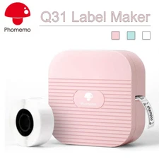 Phomemo Q31 Label Maker Machine Mini Bluetooth Handheld Label Maker with Tape