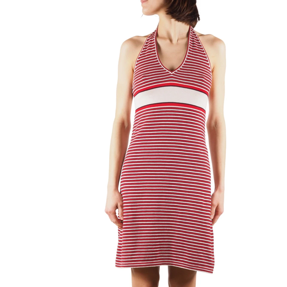 Dolce & Gabbana Mujer 2009 Tejido Algodón Vaina Halter Vestido Talla S/Pequeño Foto 2 de 4