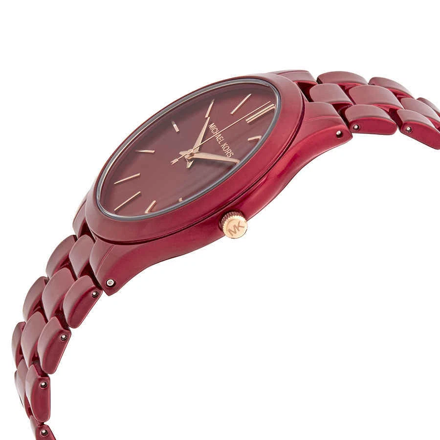 Michael kors slim on sale runway red watch