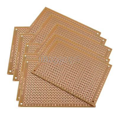 5PCS Universal Prototype Electronic Component Paper PCB Test Circuit Board 5*7cm