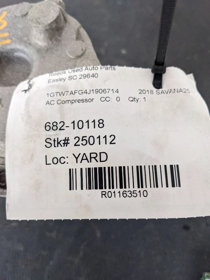 Compressor CA compatível com 17-21 EXPRESS 2500 VAN 1163510 - Imagem 2 de 4