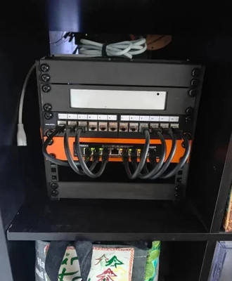 10'' Inch Rack Mount for Netgear GS308 Switch