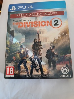TOM CLANCY THE DIVISION 2 PS4 WASHINGTON DC EDITION + KARTE & BUCH & HÜLLE IN HÜLLE