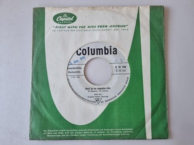Edith Piaf - Non Je Ne Regrette Rien / Jerusalem 7'' Vinyl Germany PROMO