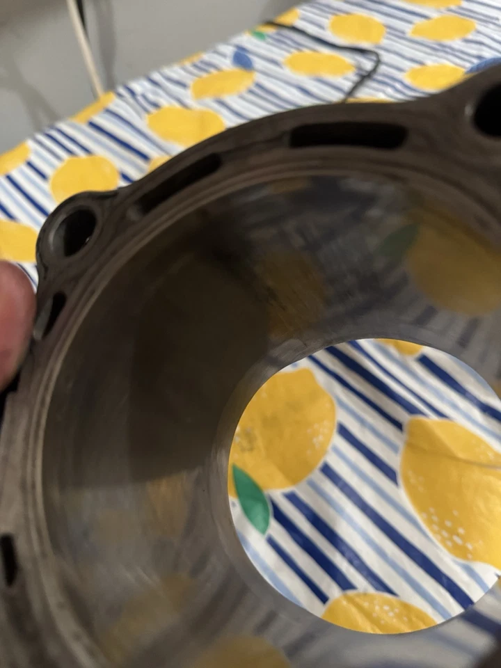 Honda CRF450R CRF450 2003 cilindro diámetro jarra barril extremo superior fabricante de equipos originales bueno Foto 3 de 4