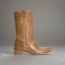 Dico Copenhagen Stiefel 39 NEU OVP 👢DARK TAN Reiterstiefel GAUCHO NP 300€