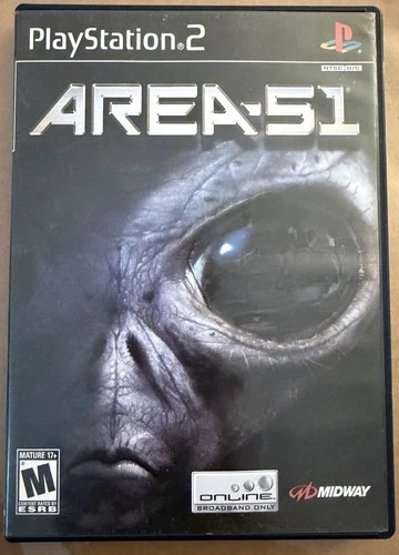 Area 51 (Sony PlayStation 2, 2005) NO MANUAL Tested 1DAY FAST FREE SHIPPING!