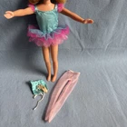 Vintage Mattel Skipper Ballerina #3471 Outfit Tutu Stockings, Bag, One Slipper
