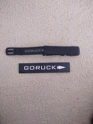 GoRuck Backpack Quick Release Chest Sternum Strap Black ST-0101 GoRuck Sticker
