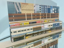 OO Gauge 1/76 Half Relief Scratch Built Manchester Theme Building Backdrop Scene