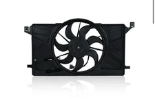 BLACKHORSE-RACING Radiator Cooling Fan for Ford Focus 2012-2017 2.0L