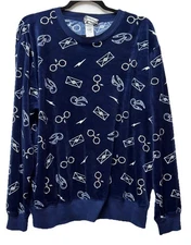 Harry Potter Wizarding World Pajama Top Sleepwear Womens Size Large