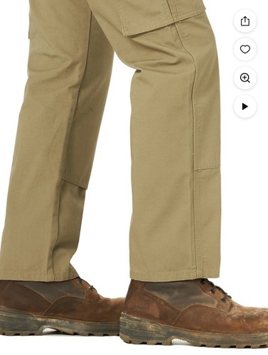 WRANGLER - SIZE: 32 X 32 - Bark Workwear Ranger Cargo Pant W/9 Tool Pockets-NEW! - 第 8/10 張圖片