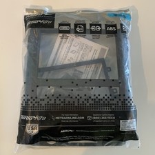 METRA 95-5822B Black Double DIN Stereo Install Dash Kit for 2009-10 Ford F-150