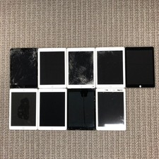  LOT OF 9 Apple iPad 5th Gen Model A1823 - PARTS ONLY, NO POWER