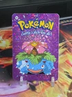 Pokemon Vintage Vending machine Sticker HOLO Prism 2000 Nintendo #003 Venusaur