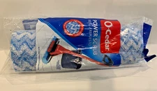 O-Cedar Power Scrub Triple Action Microfiber Roller Mop Head Refill New, Sealed