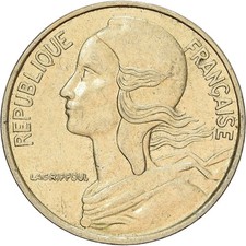 Frankreich, 5 Centimes, Marianne, 1996, Paris, Aluminum-Bronze, SS, Gadoury:175