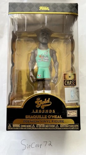 Funko GOLD 5" Shaquille O'Neal — NBA Legends Series 1 — Vinyl Figure NEW
