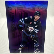 2023-24 Skybox Metal Universe - Josh Morrissey #054 Purple Spectrum Fx /199